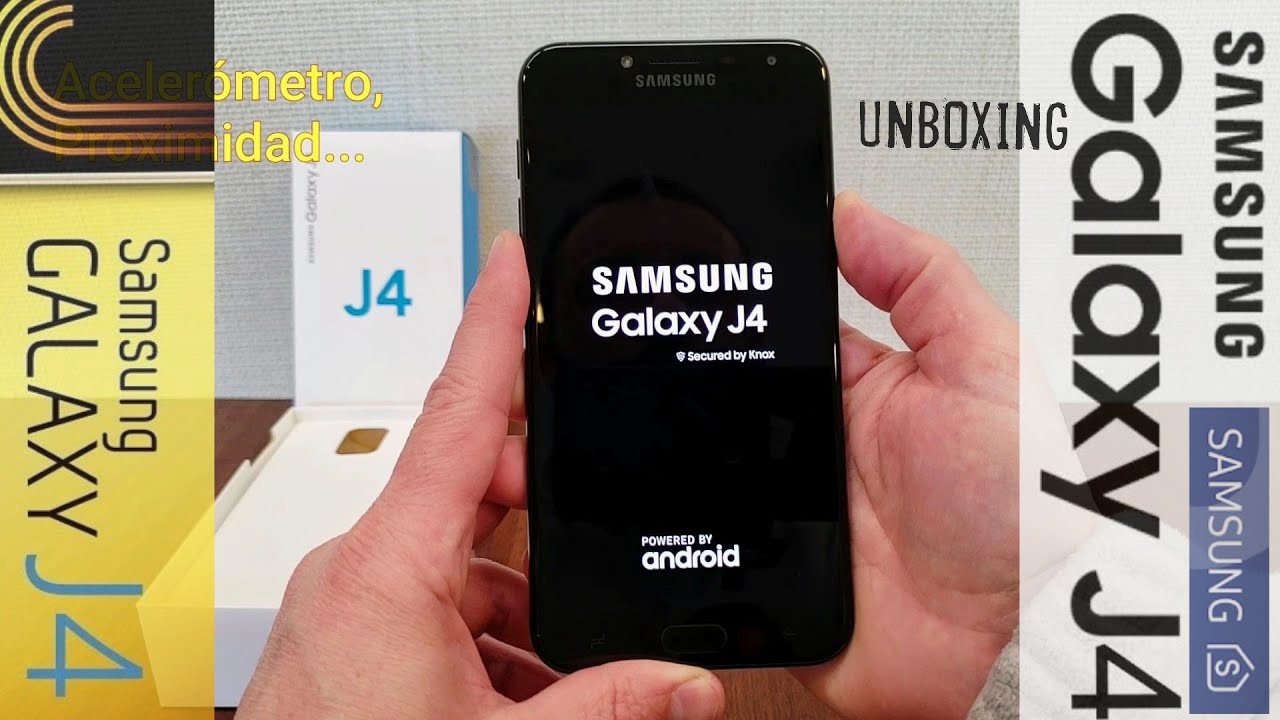 Unboxing (Desempaquetado), en Español, SAMSUNG GALAXY J4 2018