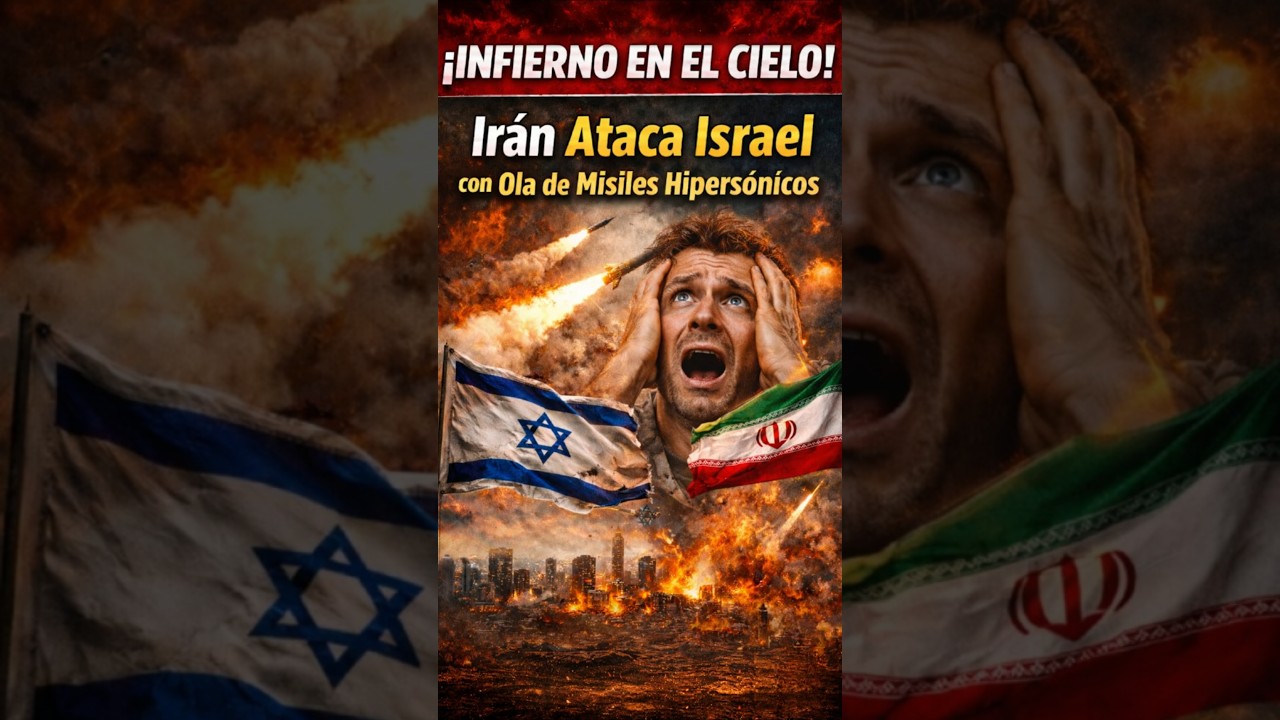 &iexcl;ESCALADA TOTAL! Ir&aacute;n Desata Lluvia de Misiles Hipers&oacute;nicos contra Israel