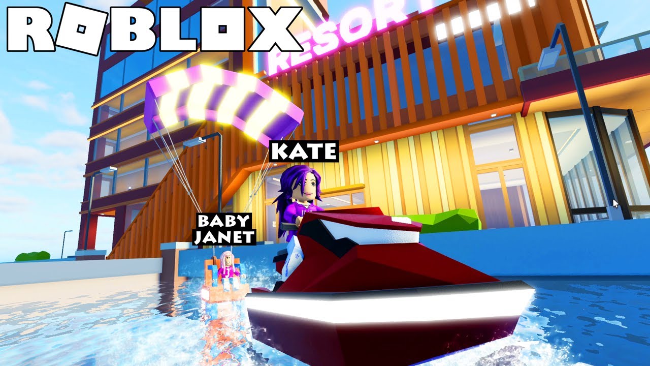 Малышка Джанет отправляется на каникулы на ОСТРОВ МЕЧТЫ! 🏝️ | Roblox: Livetopia Roleplay