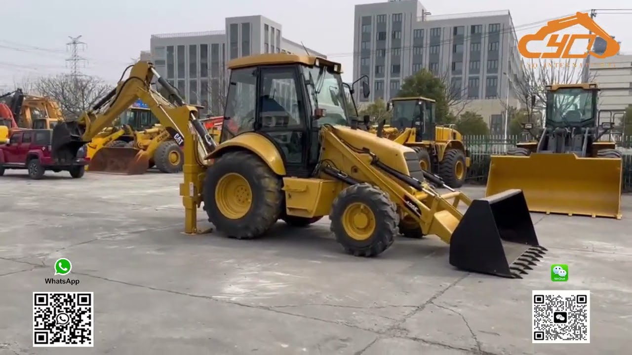 Used backhoe loader Caterpillar 420F