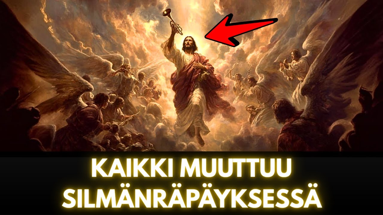 JUMALAN Viimeinen Pasuna soi ja JEESUS palaa! (Oletko valmis?)
