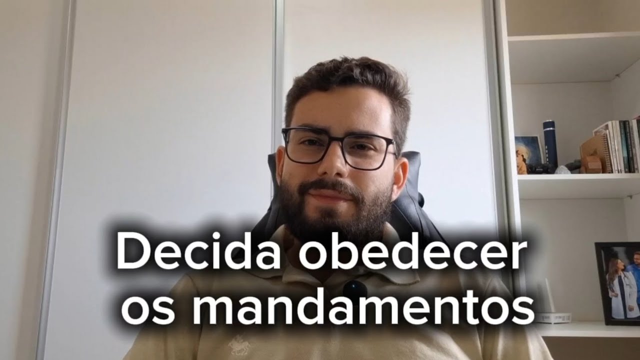 POR ONDE COMEÇAR? DECIDA COMEÇAR OBEDECENDO!