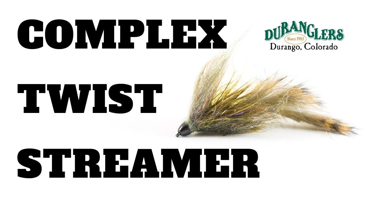 Complex Twist Streamer - A Quick Fly Tying Tutorial - Duranglers