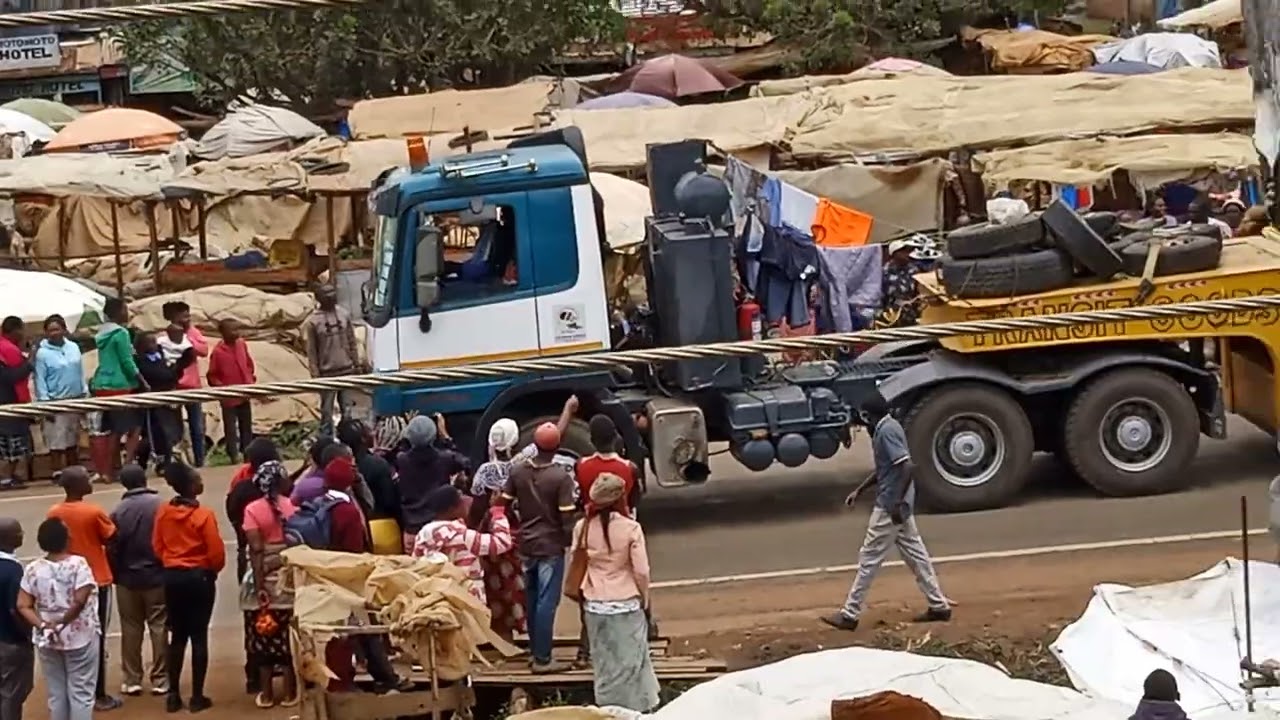 Mnyama amefika moi's bridge town