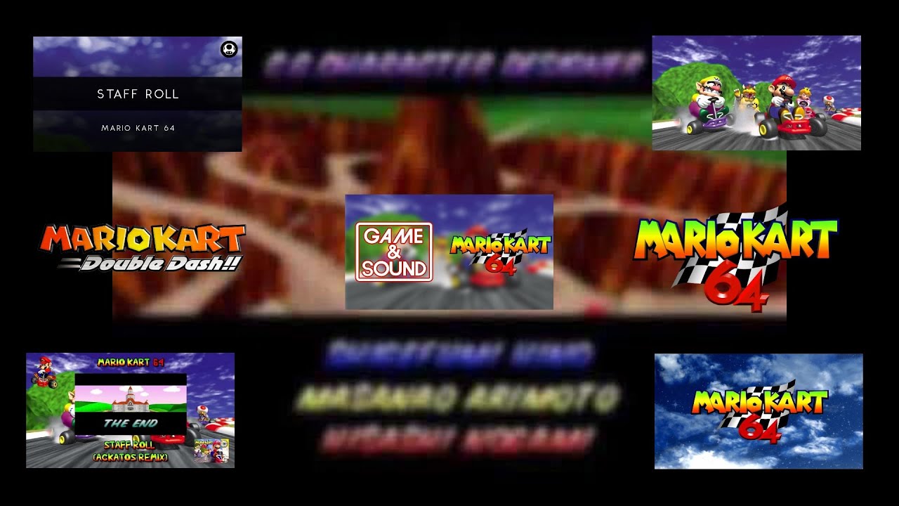 Staff Roll / Victory Lap - MarioKart 64 Ultimate MashUp