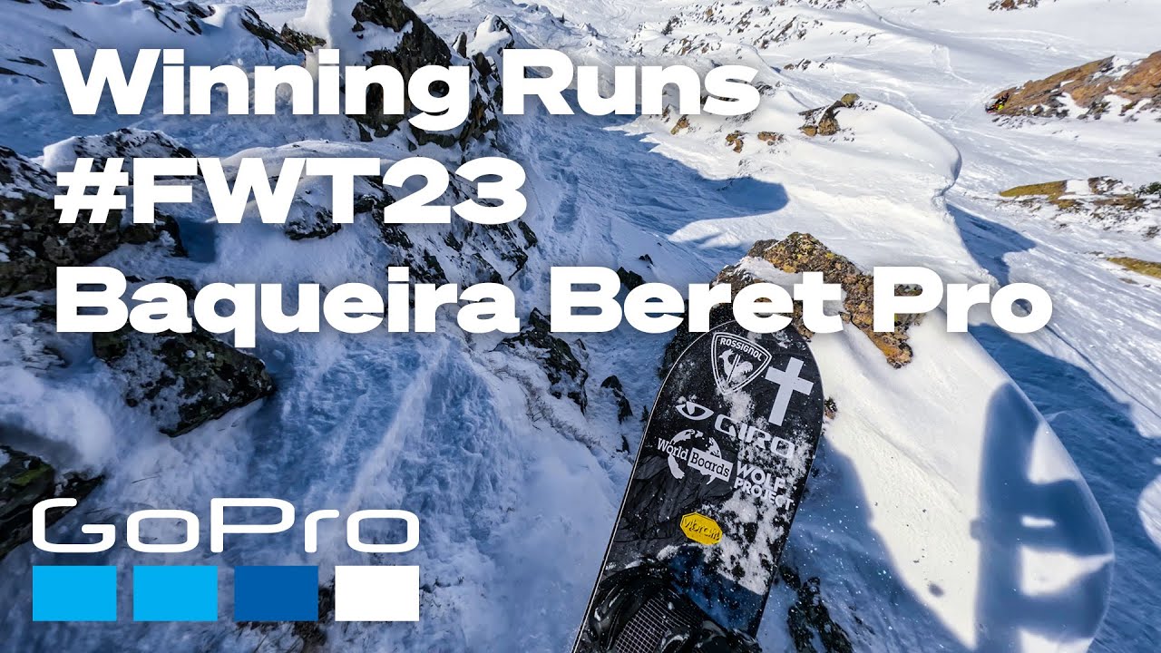 GoPro: 4K POV Winning Runs | Fresh Powder & Big Cliffs in Spain 🇪🇸