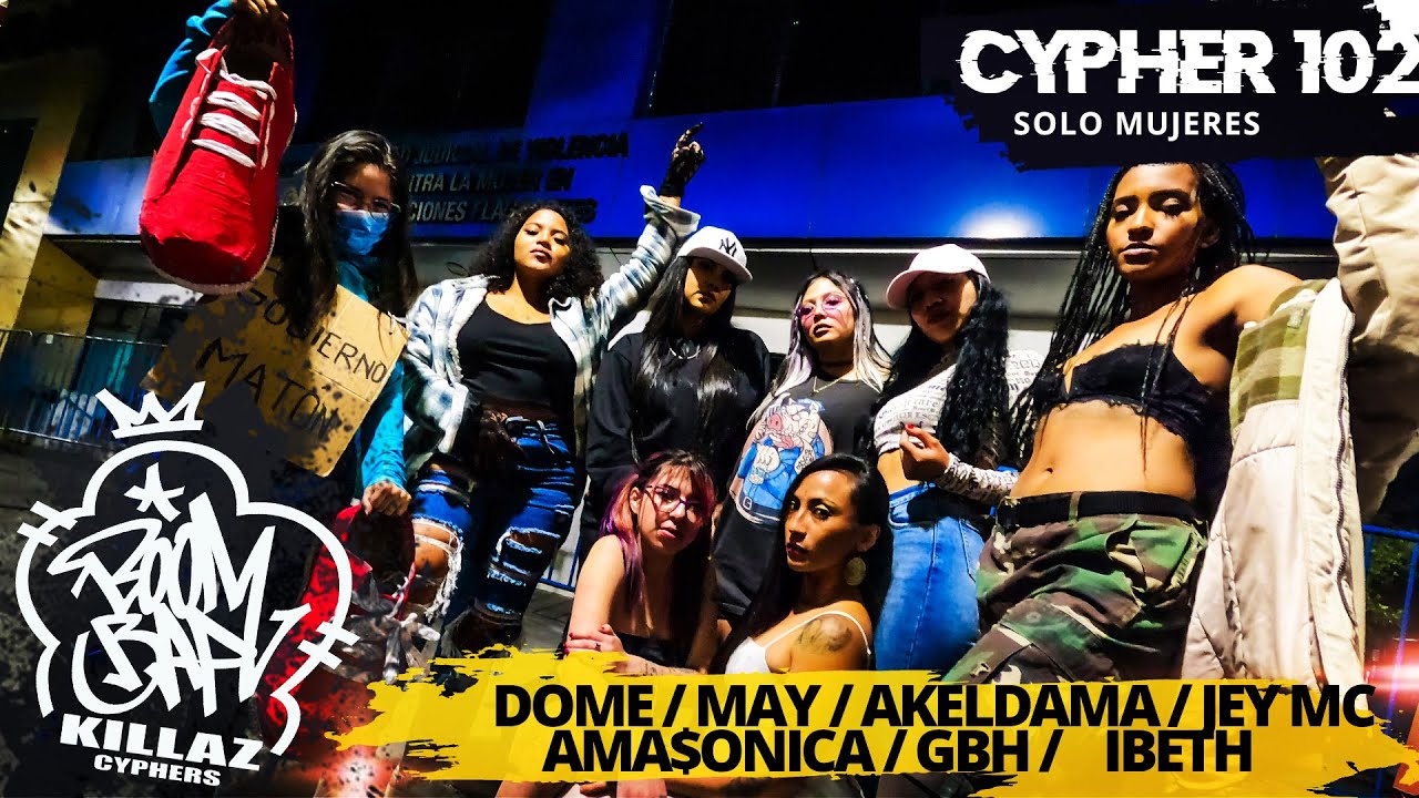 BoomBapkillaz #niunamenos | Dome, May, Akeldama, Jey MC, Ama$onica, GBH, Ibeth |