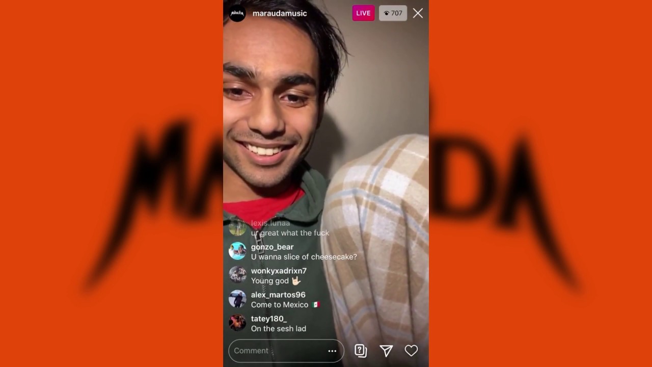 Marauda Live On Instagram