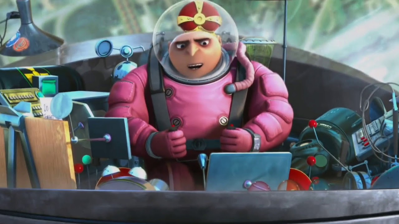Gru in space | Despicable Me (2010) | YF