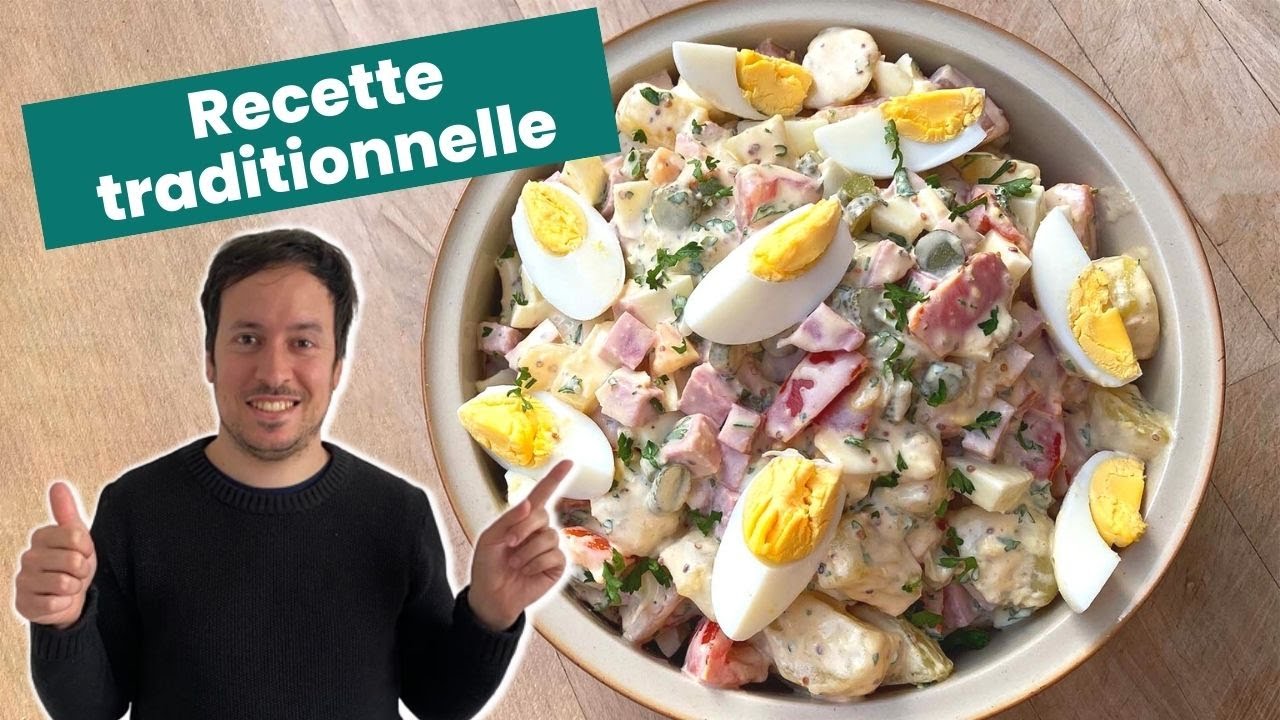 Salade piémontaise maison - La VRAIE recette traditionnelle