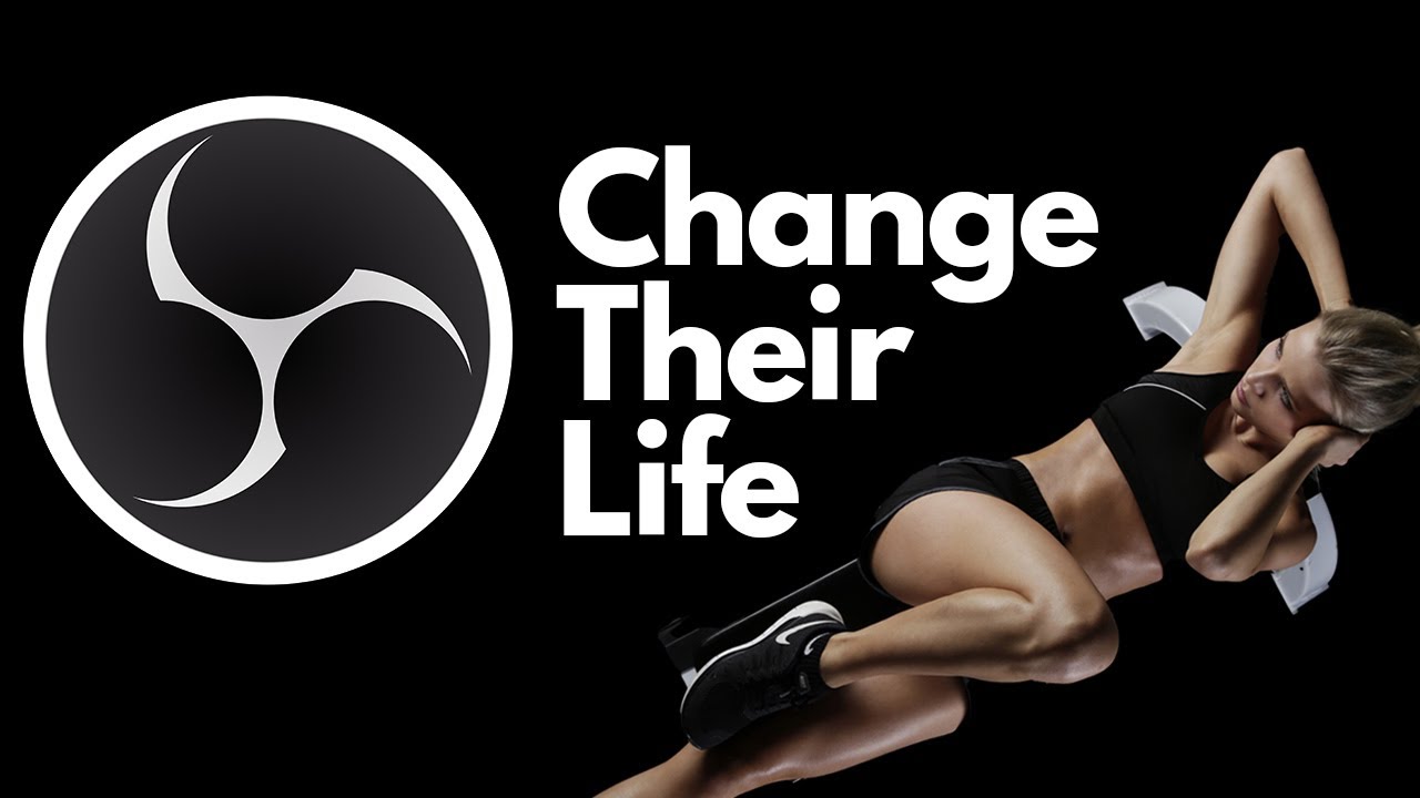 Live Workout Live Stream OBS Settings - Real World Application