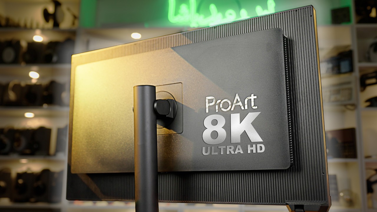 شاشة أحلام كل صانع محتوى 🤩 | ProArt Display 8K PA32KCX