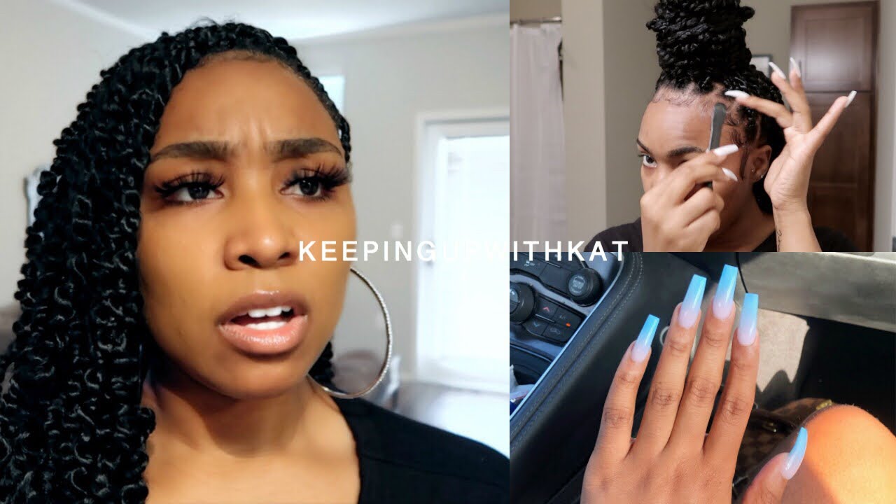 KeepingUpWithKat: MY PROFESSOR PISSED ME OFF RANT, I GOT PASSION TWISTS & MY NEW NAIL TECH IS BOMB