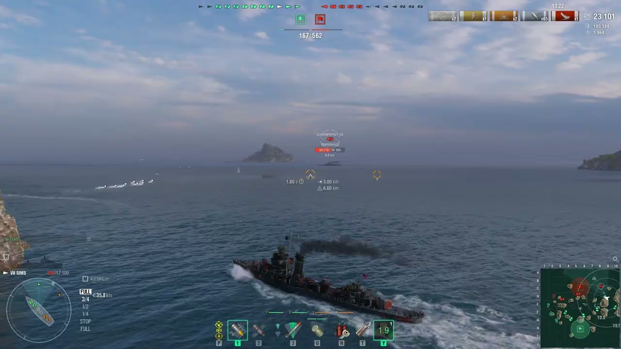 World of Warships in the Sims