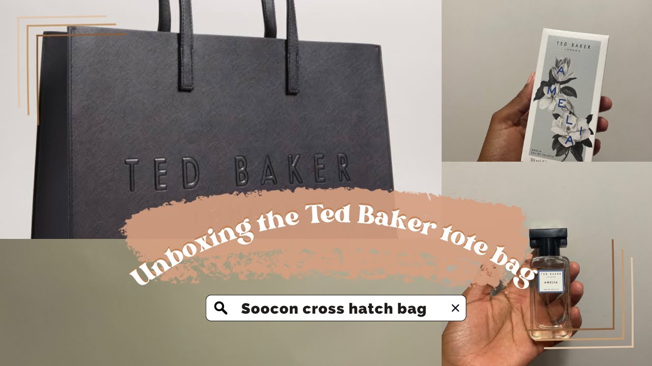 Ted Baker Soocon Crosshatch bag unboxing