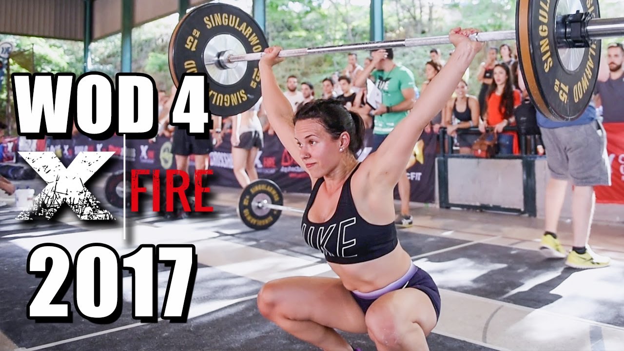 Xfire championship 2017 ELITE WOD 4 SNATCH