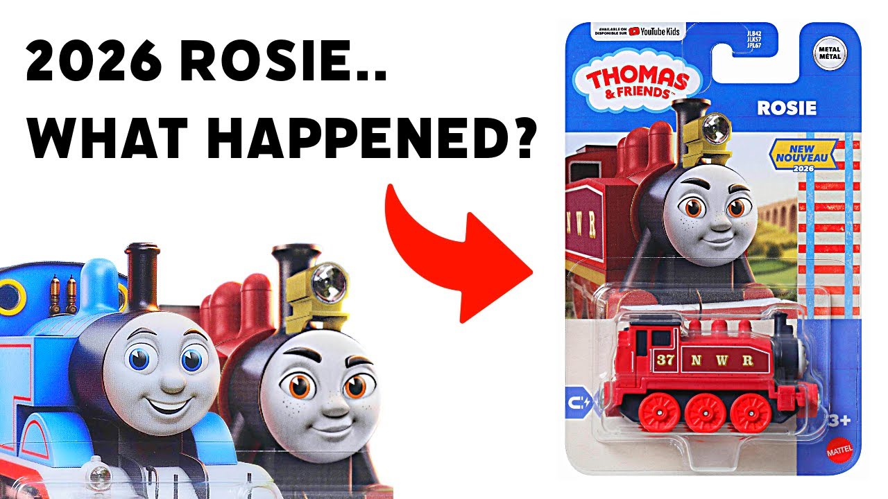 *NEW* 2026 Rosie HAS A NEW LOOK! Diecast Rosie REVIEW! Thomas and Friends 2026 Reboot TV Series!