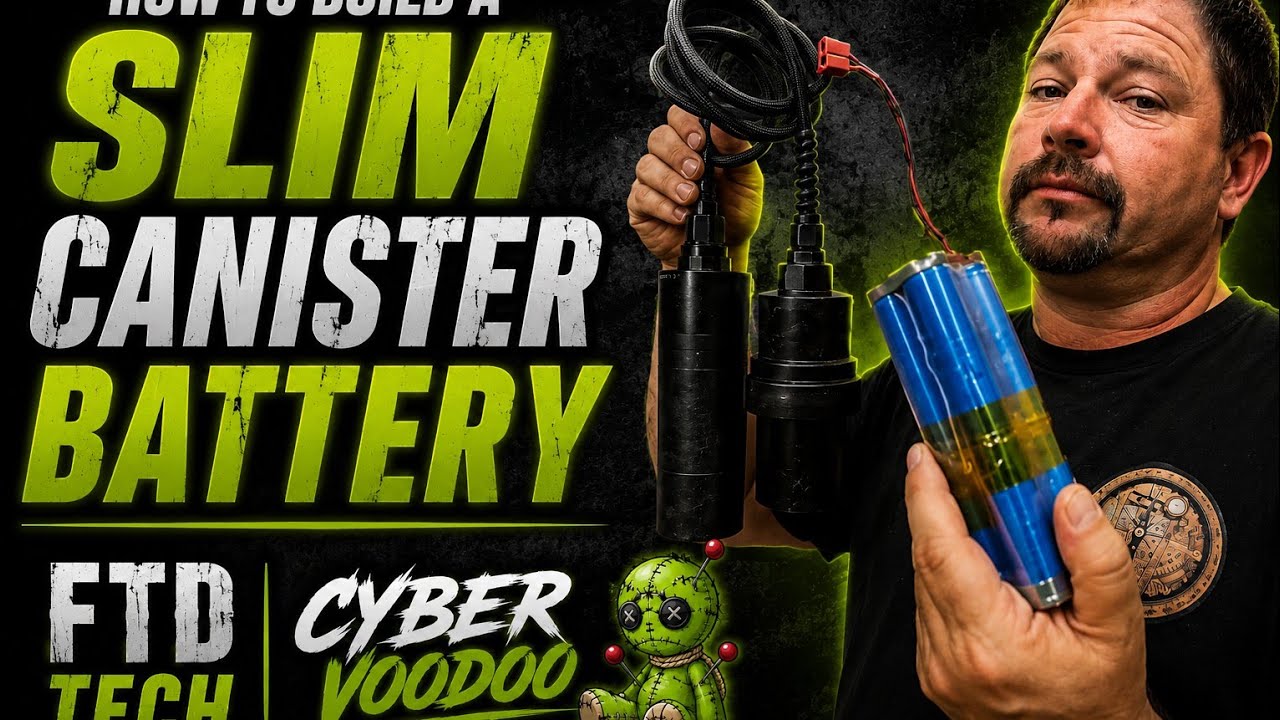 Slim Canister Battery Build