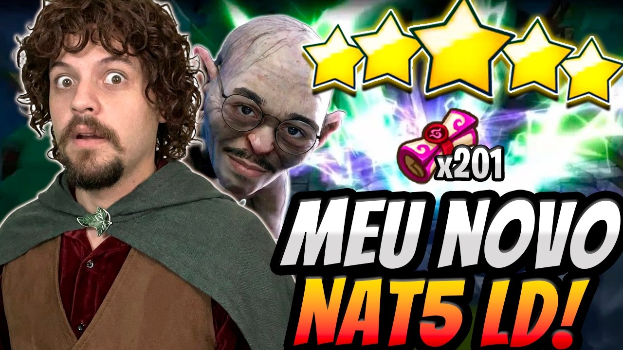 PEGUEI MEU PRIMEIRO NAT5 LD DO ANO !!!