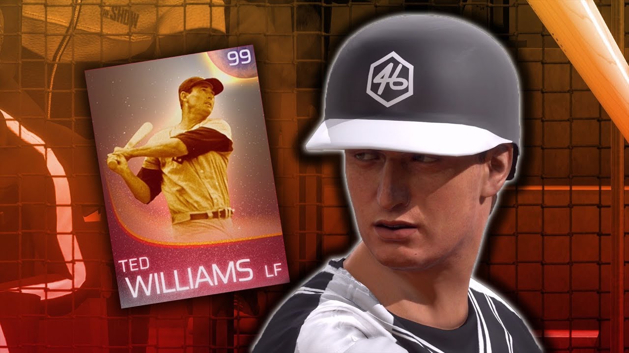 IMMORTAL Ted Williams Debut! MLB The Show 18 Diamond Dynasty