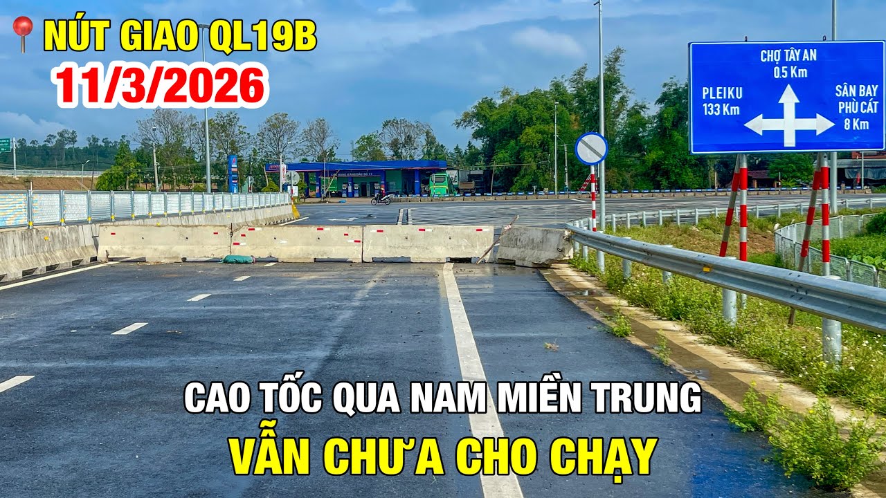 CẬP NHẬT CAO TỐC QUA NAM MIỀN TRUNG ĐÃ CHO CHẠY CHƯA?