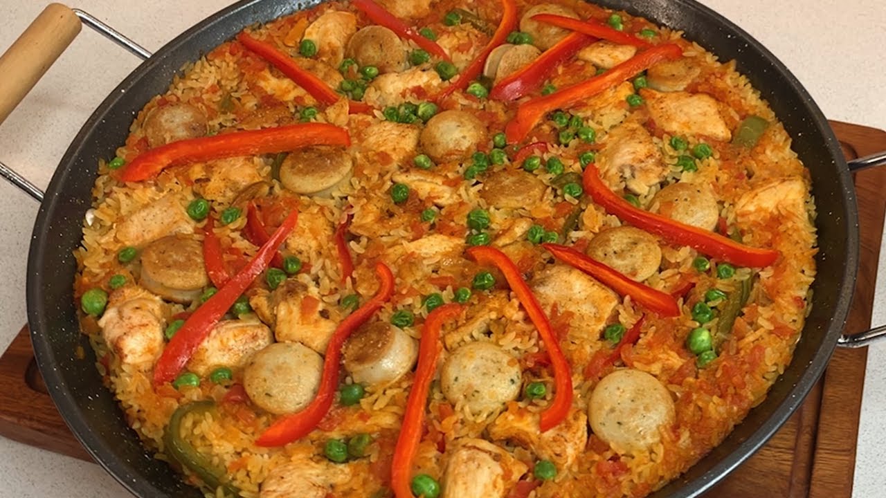 Paella de pollo y chorizo | BUENAZO!