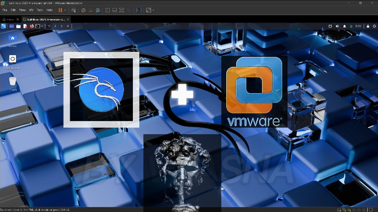 របៀបដំឡើង Kali on VMware ​// How to install kali on VMware
