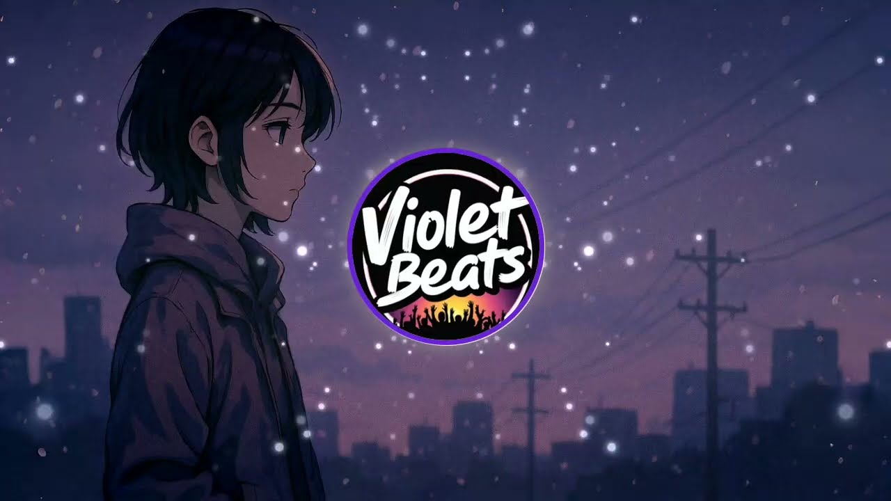 Run With the Night — Chill Electro Synth | Violet Beats Anime Visualizer