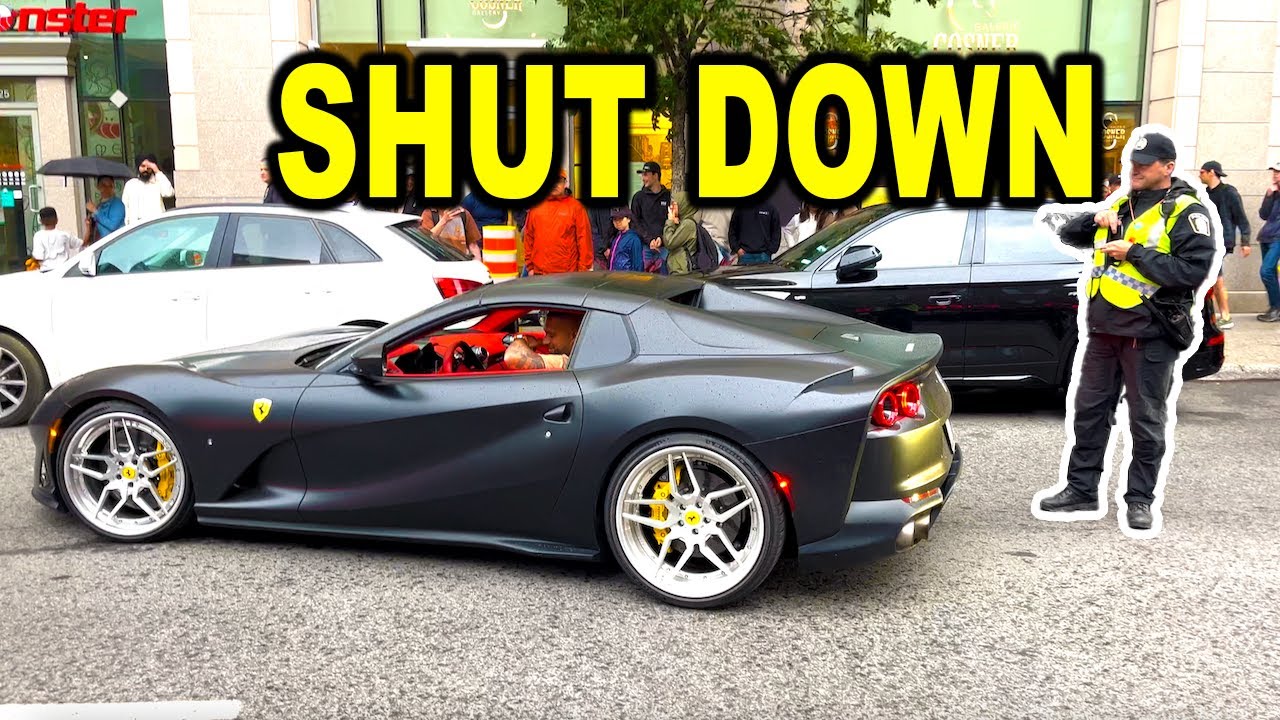 Montreal Cops Have Had ENOUGH Of F1 Weekend Supercars!