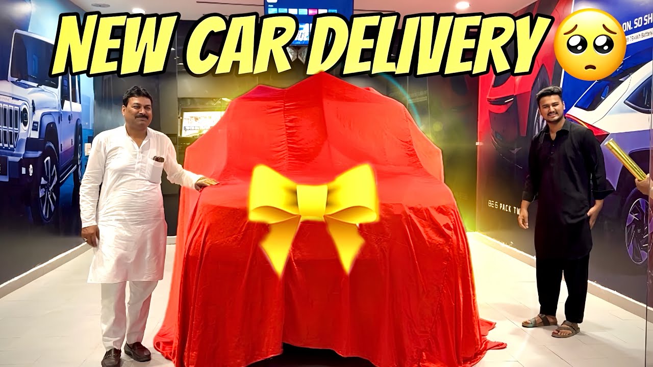 Finally new car ki delivery leli❤️