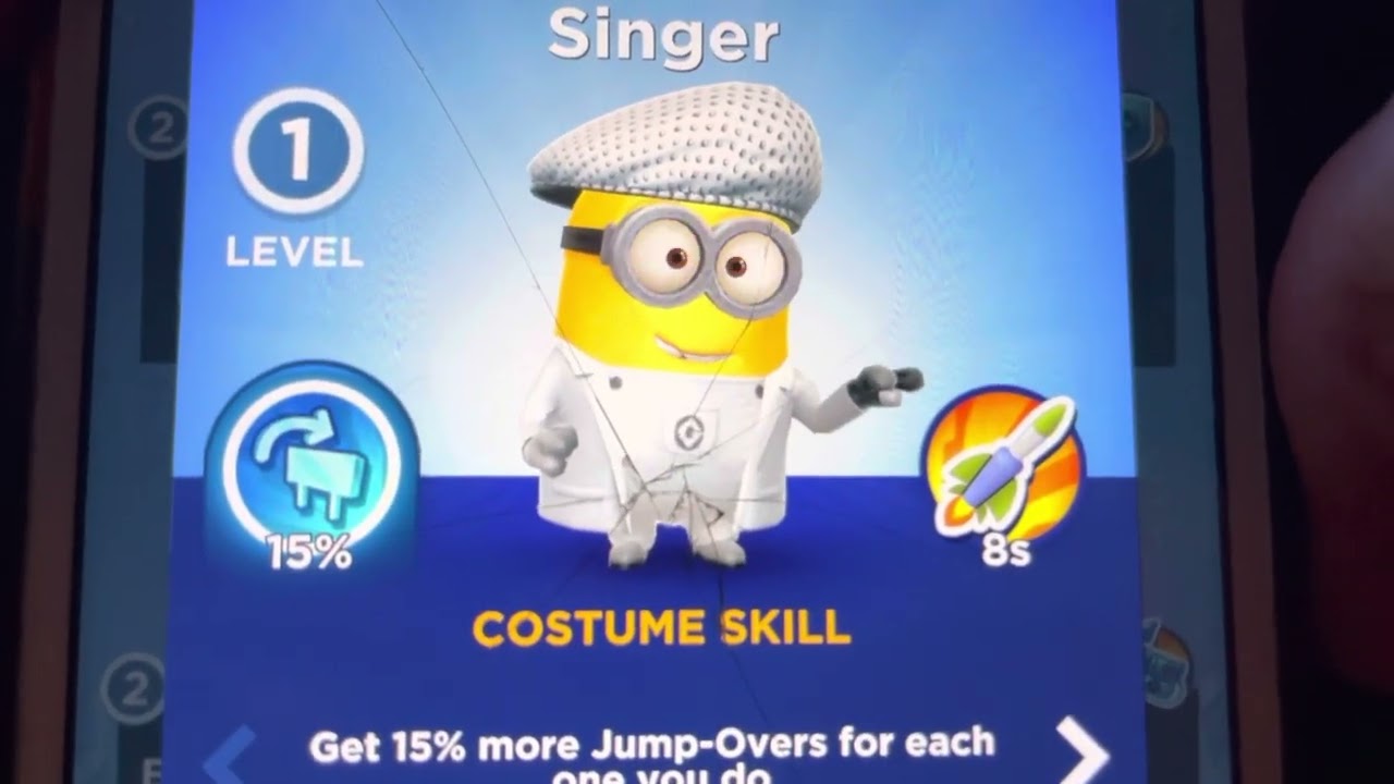 Minion Rush Singer