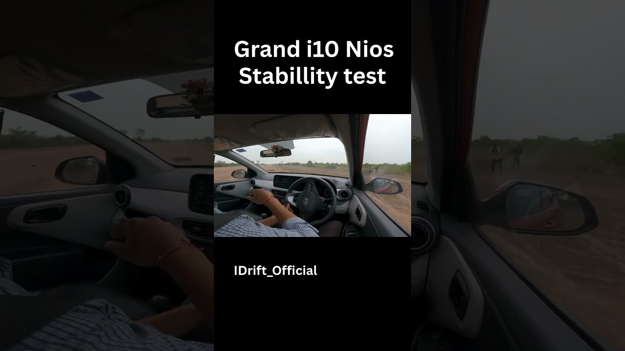 Hyundai grand i10 nios stability test #hyundai #i10