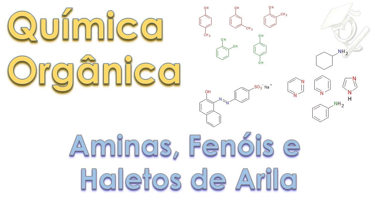 Tudo Sobre Química Orgânica - Módulo #15 Aminas, Fenóis e Haletos de Arila