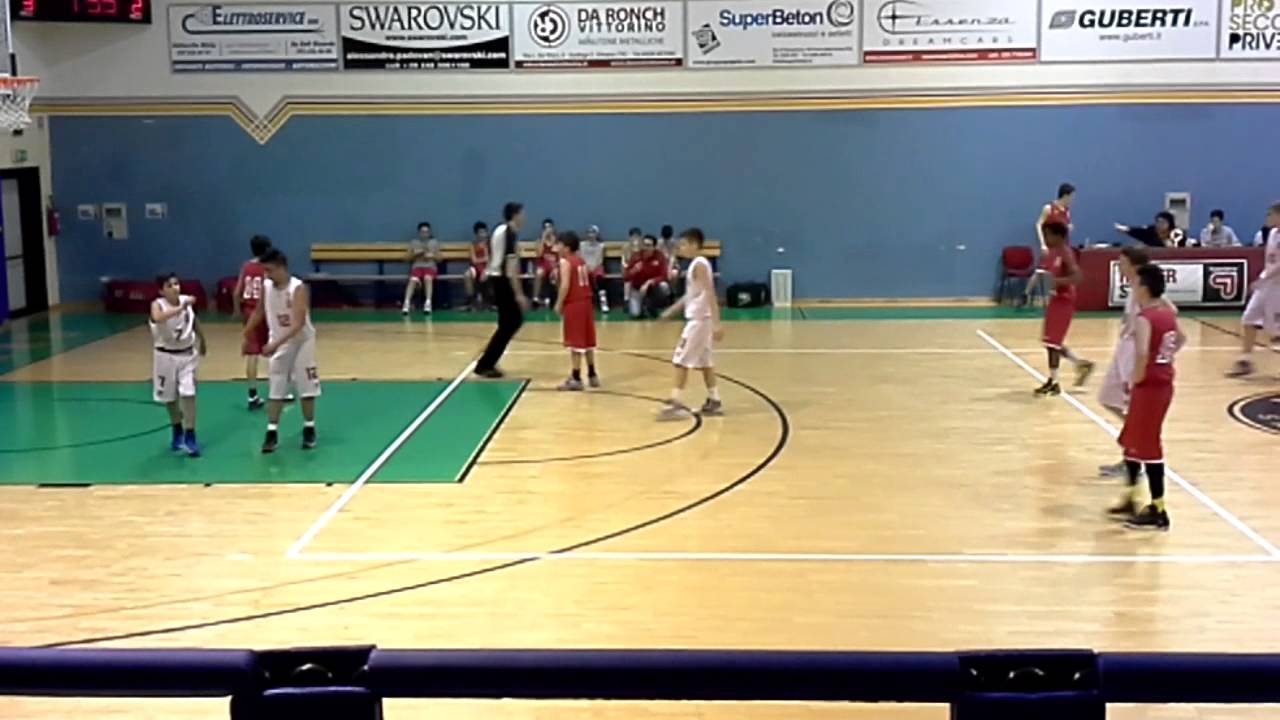 AlexGianlu Basket under 13 elite girone B RUCKER SANVE vs VBG seonda parte