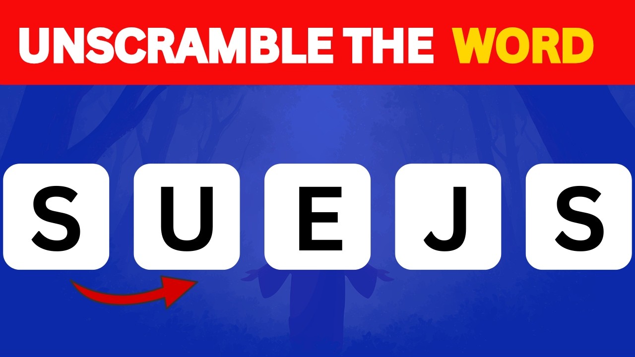 99% Will FAIL This Bible Name Scramble Quiz! 🧠
