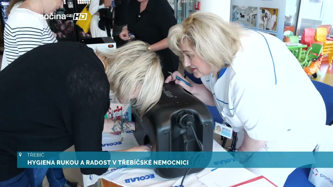Den hygieny rukou v Nemocnici Třebíč 2024
