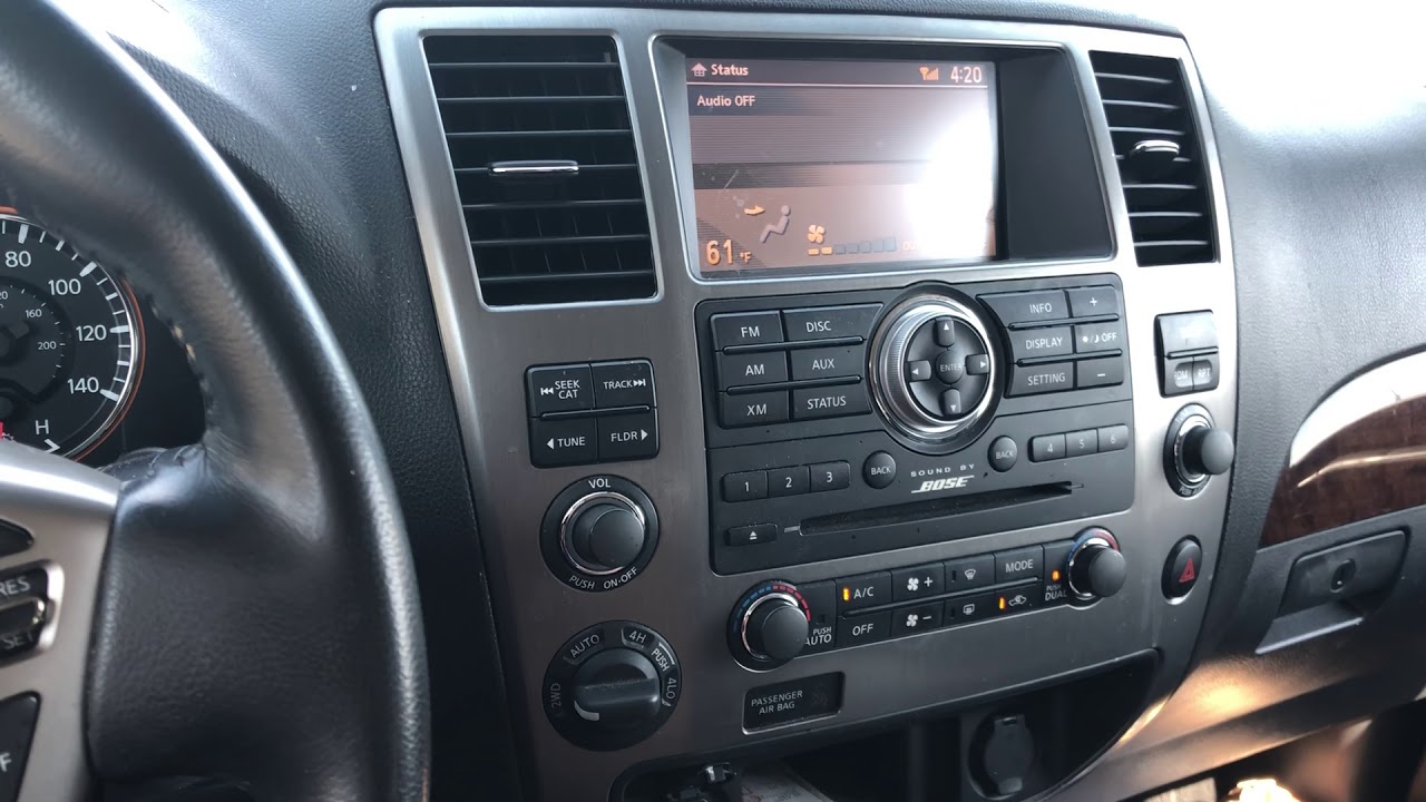 Nissan Armada 2013 A/C follow up