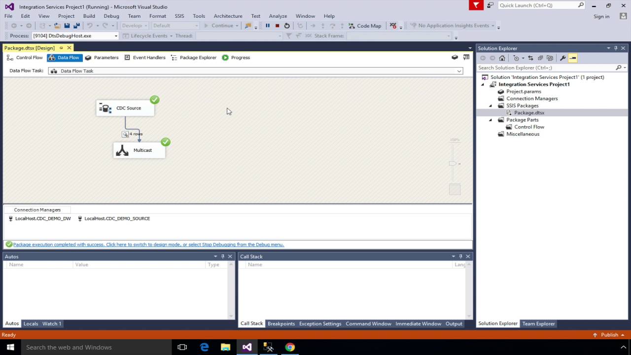 Change Data Capture 02 Components in SSIS