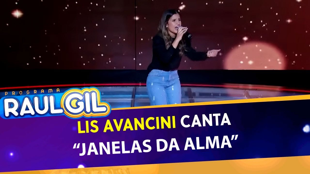 Lis Avancini canta "Janelas da Alma" | Programa Raul Gil