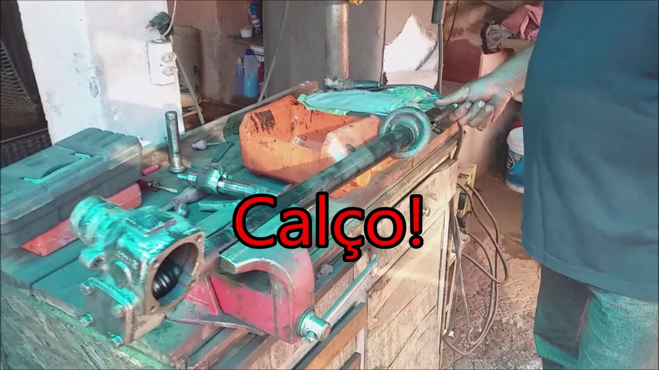 Montagem da caixa de direção da Kombi