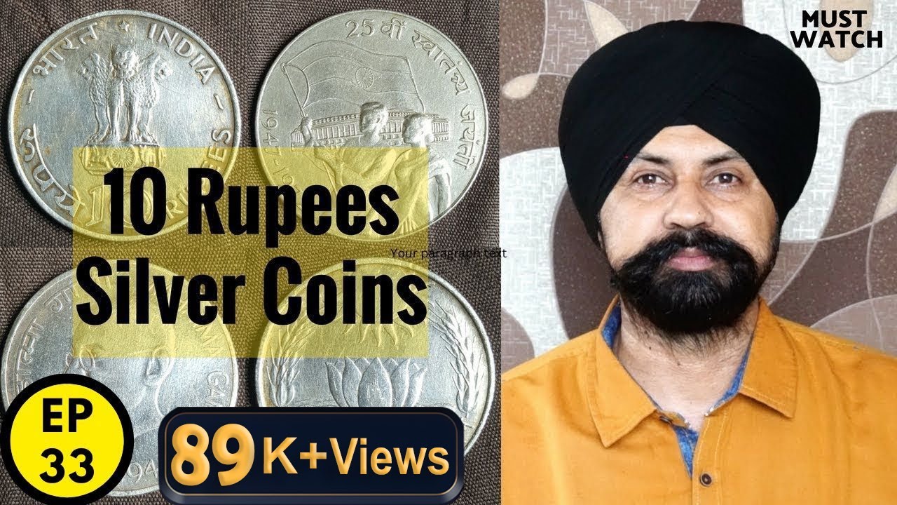 1️⃣0️⃣Ten rupees Silver Commemorative Coins | Value of ten rupee coins  #tcpep33