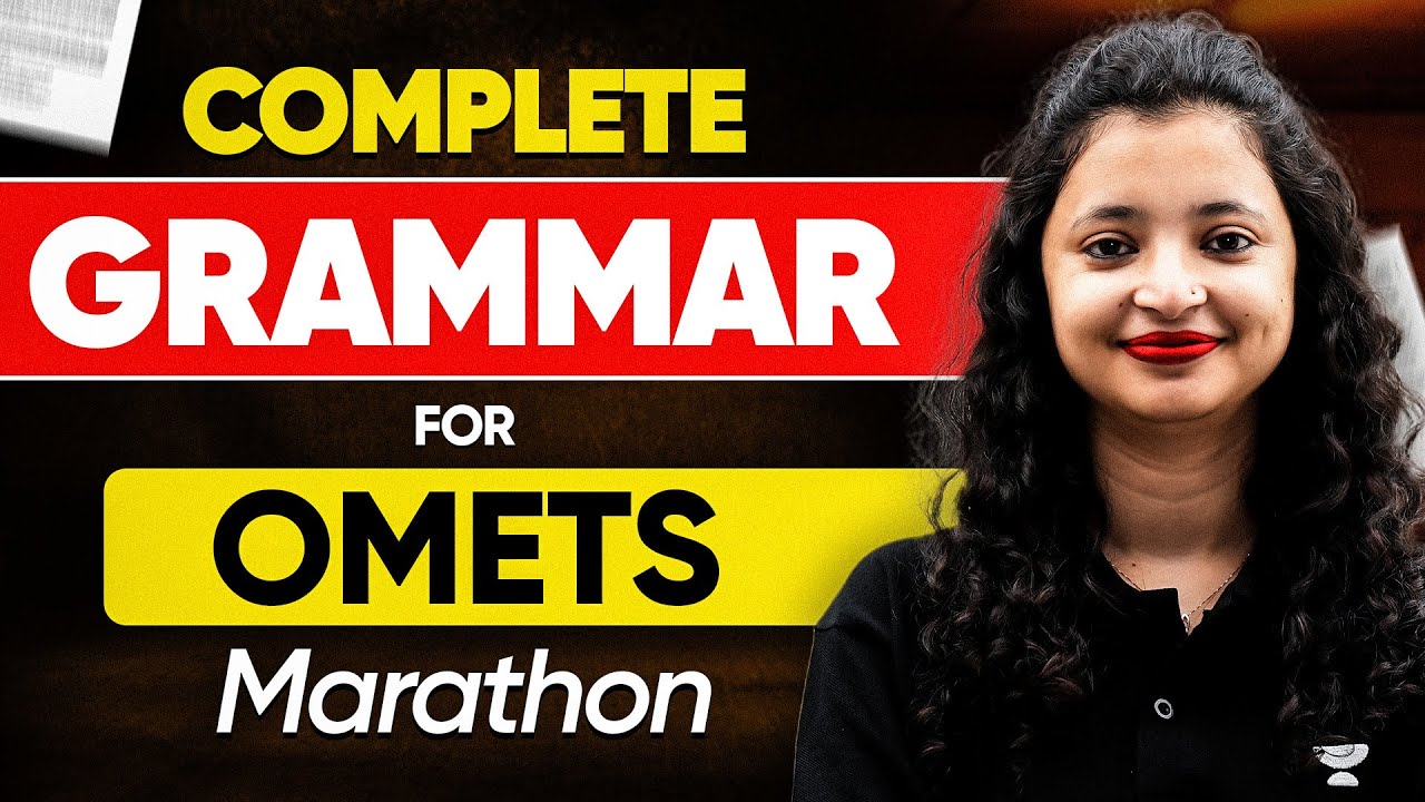 All Grammar Concepts for OMETs Explained ✍️ Ace NMAT, SNAP, XAT & CMAT