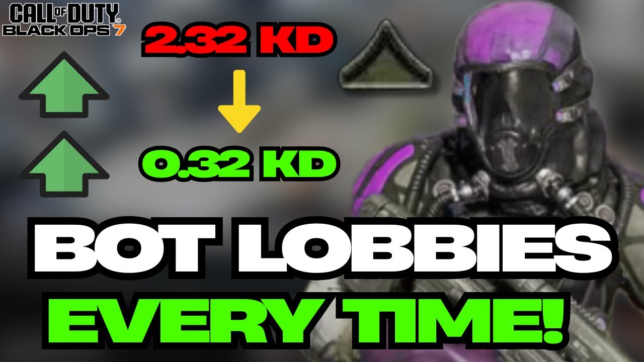 КАК ПОЛУЧИТЬ ЛОББИ С БОТАМИ В Black Ops 7! (Отключите SBMM навсегда)