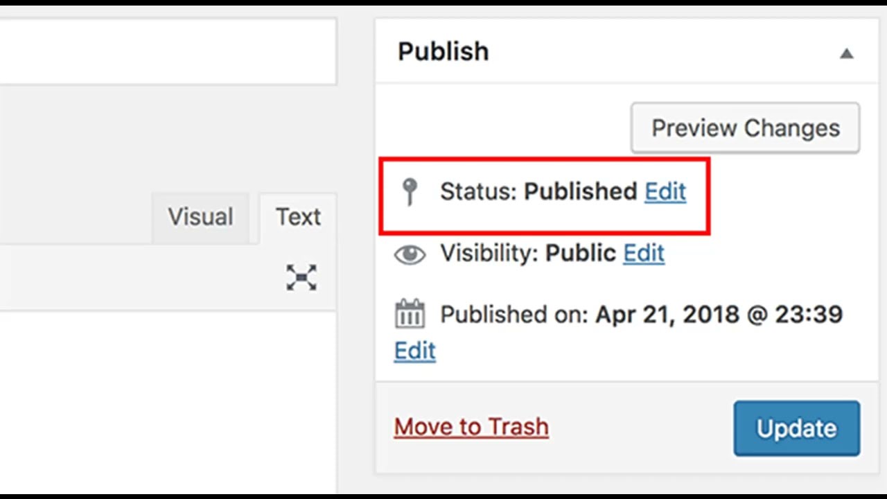 How to add custom post status in WordPress