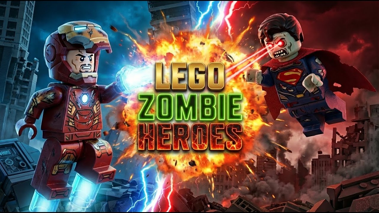 LEGO MARVEL ZOMBIES: The Fall of Heroes! 🦸‍♂️🧟 | LEGO Zombie Animation | Full Episode 9