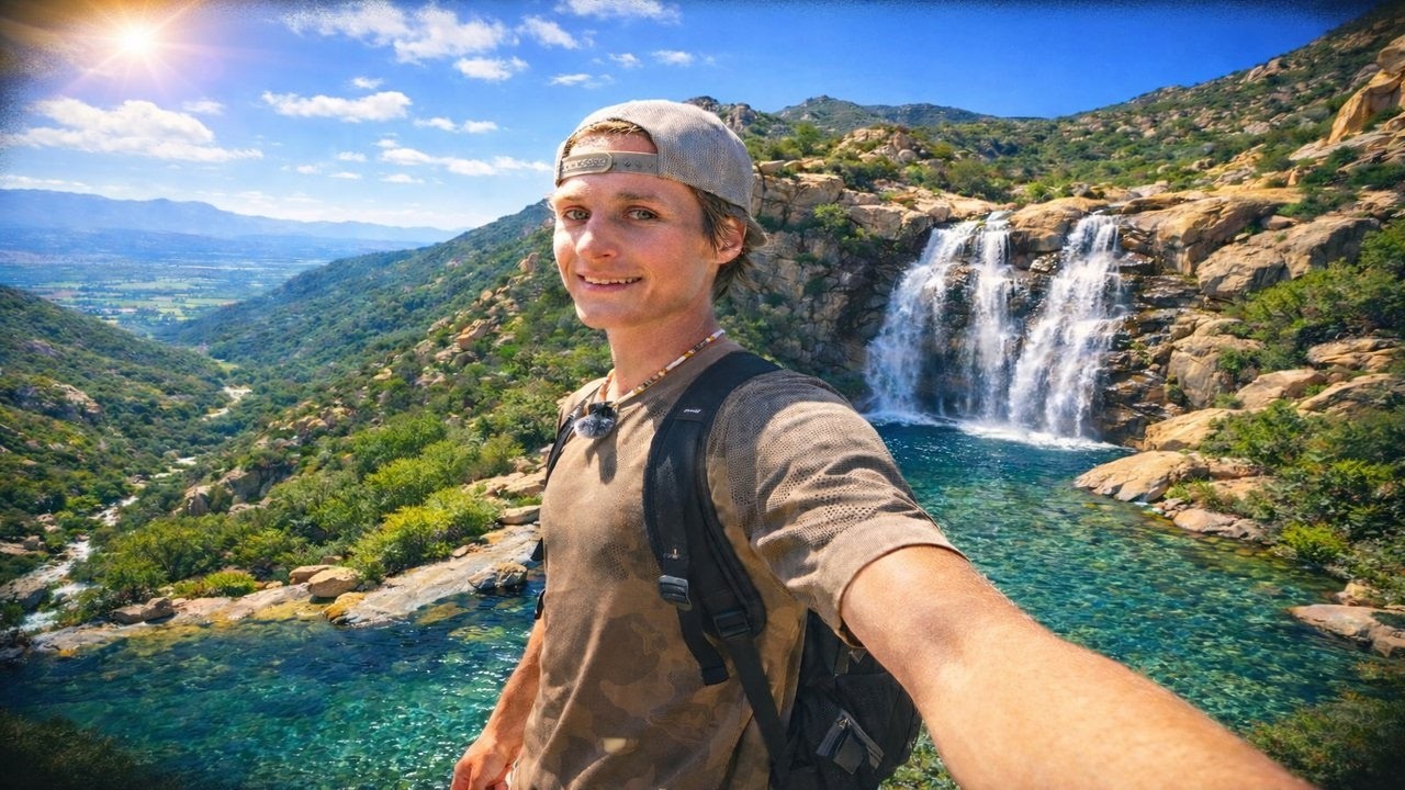 Hiking Hidden Waterfalls While Homeless in California
