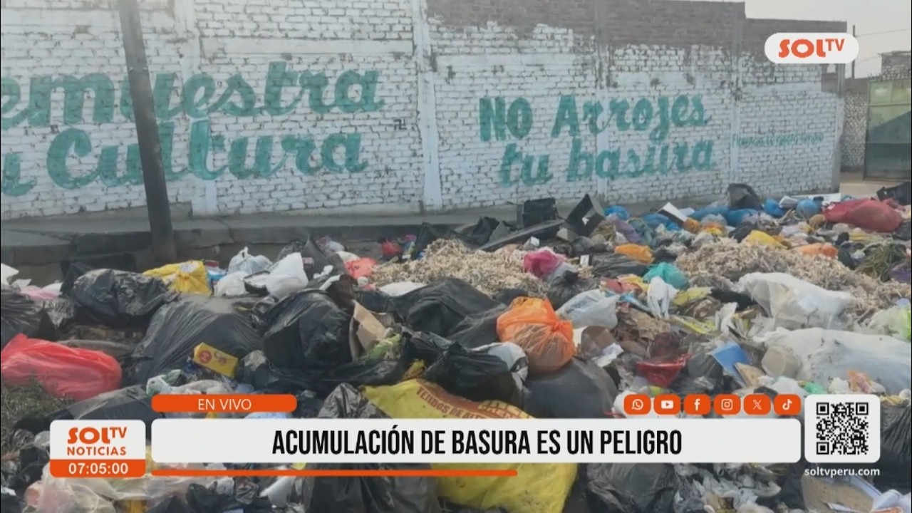 Florencia de Mora: Basural cerca de mercado alarma