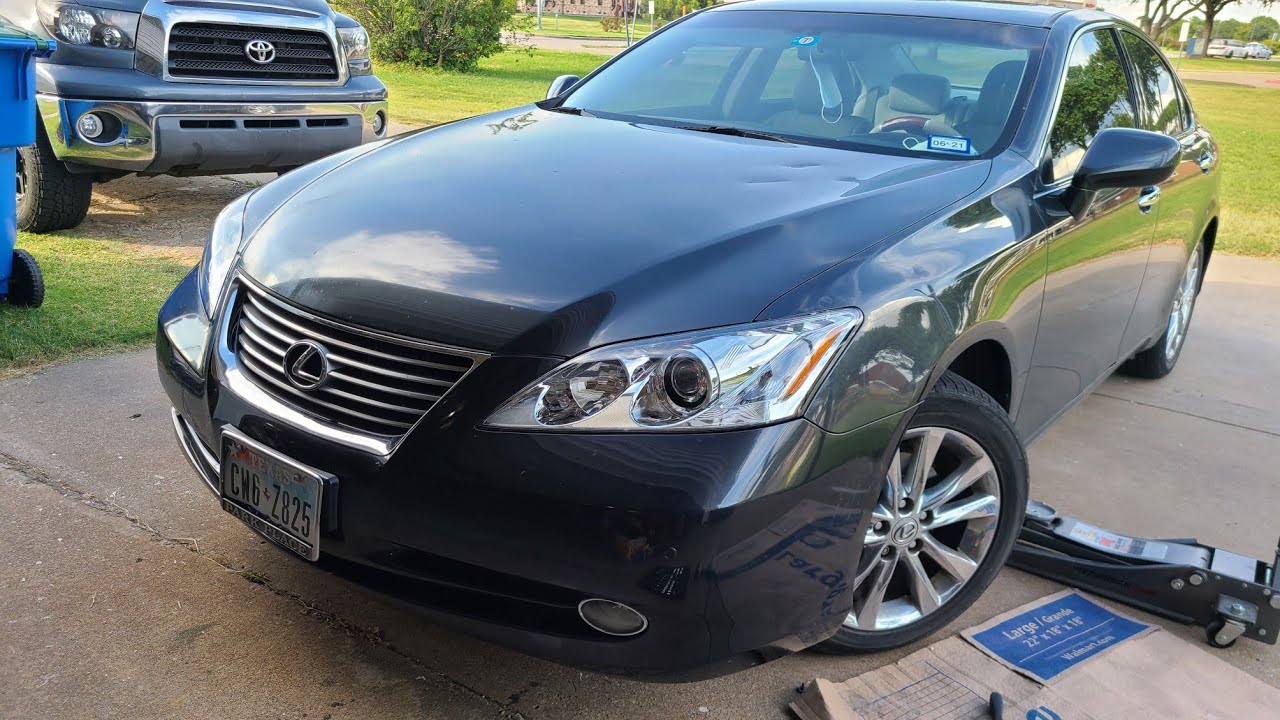 Как заменить блок фар HID/AFS на Lexus ES350 2008 года выпуска