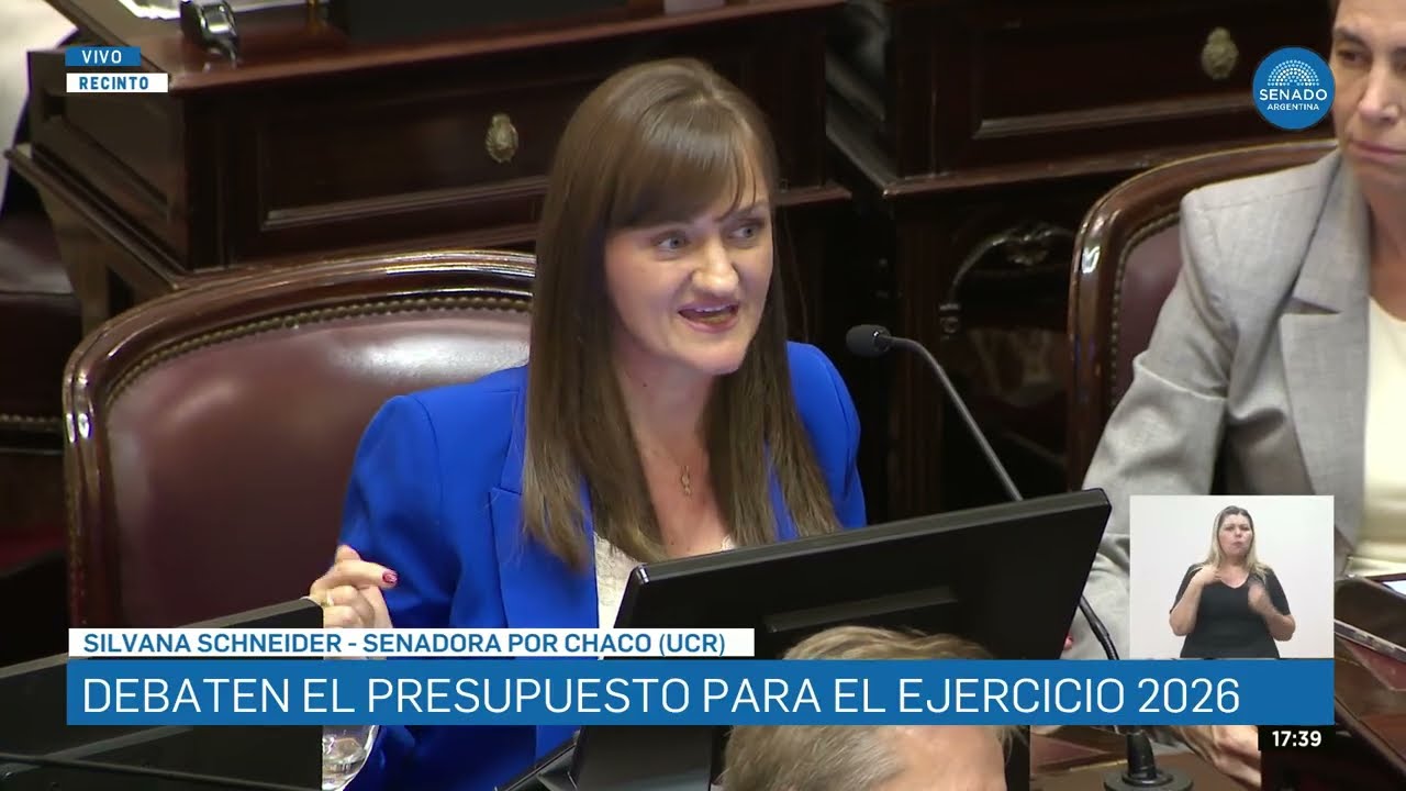 SENADORA SILVANA SCHNEIDER - SESI&Oacute;N P&Uacute;BLICA ESPECIAL 26-12-25