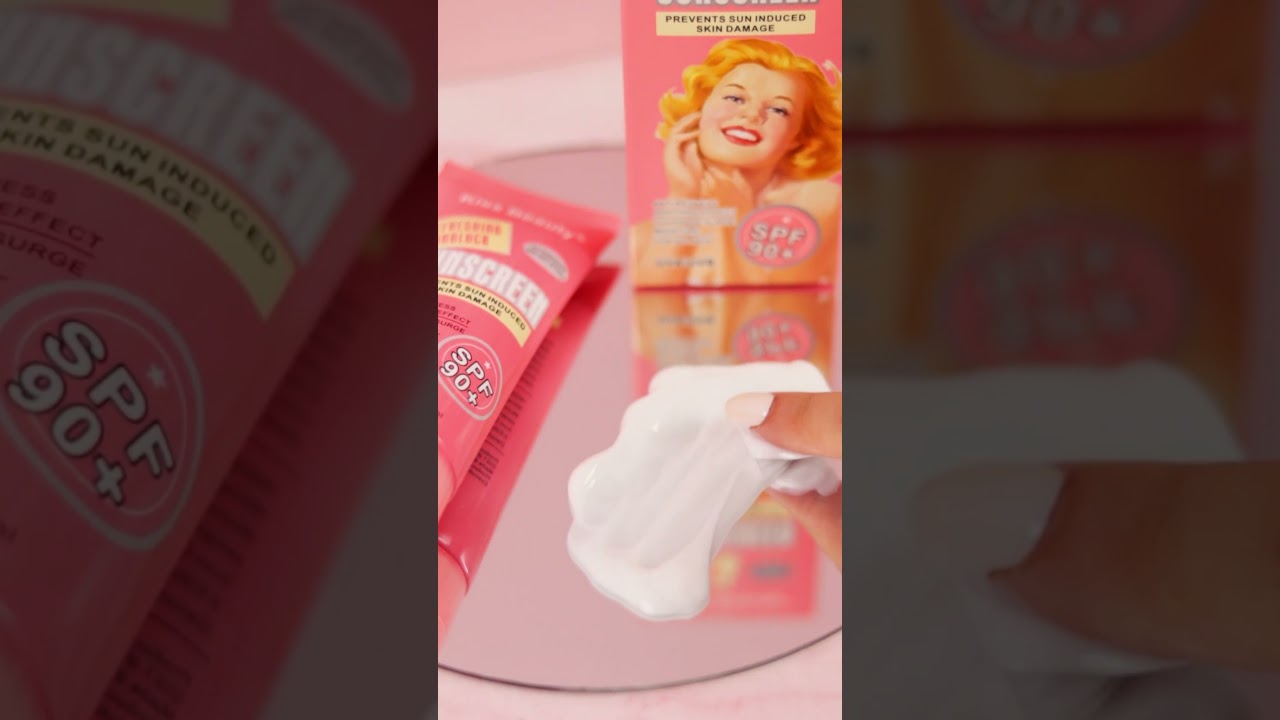 KISS BEAUTY SUNSCREEN SUNBLOCK SUN SCREEN BLOCK UV A B SPF 90 KULIT 80s SKIN PROTECTION ULTRAVIOLET